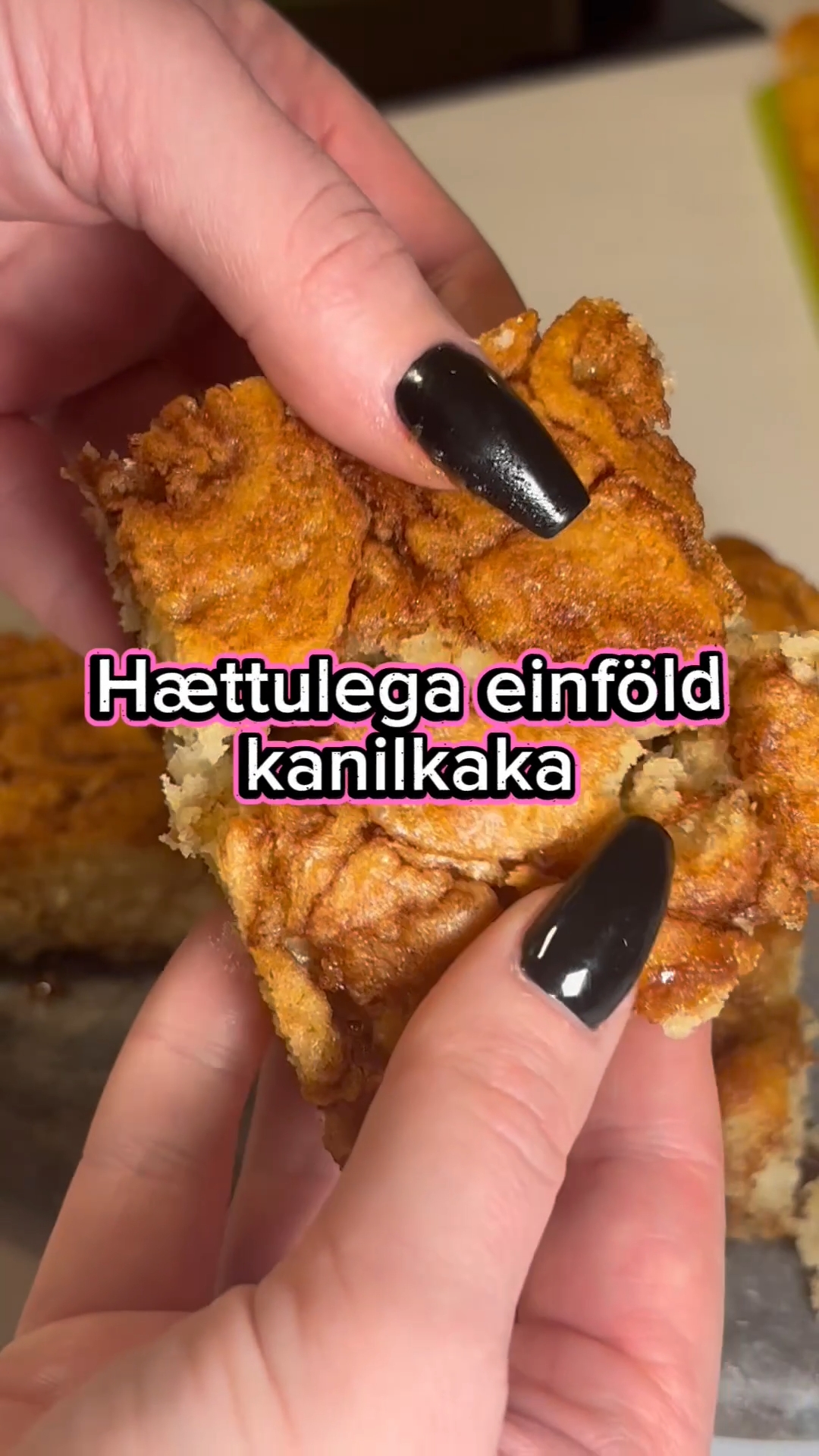 Hættulega einföld kanilkaka