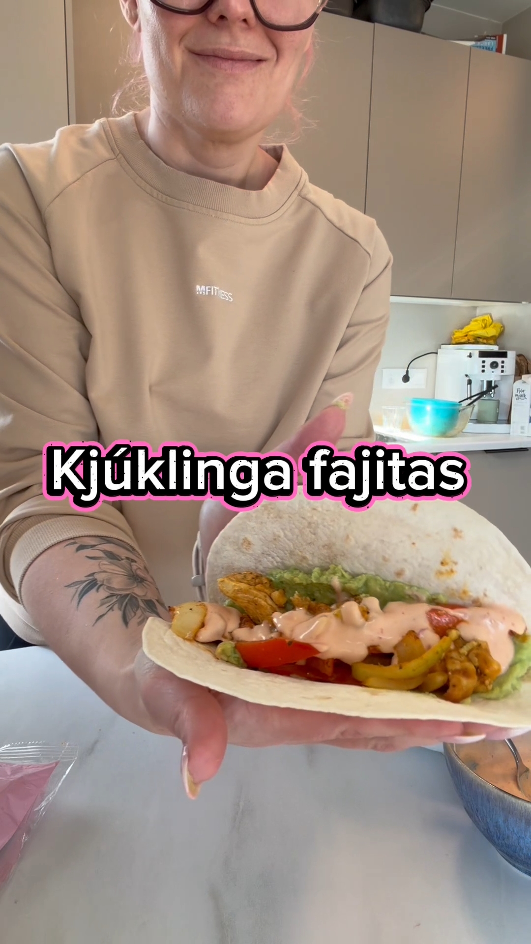 Kjúklinga fajitas